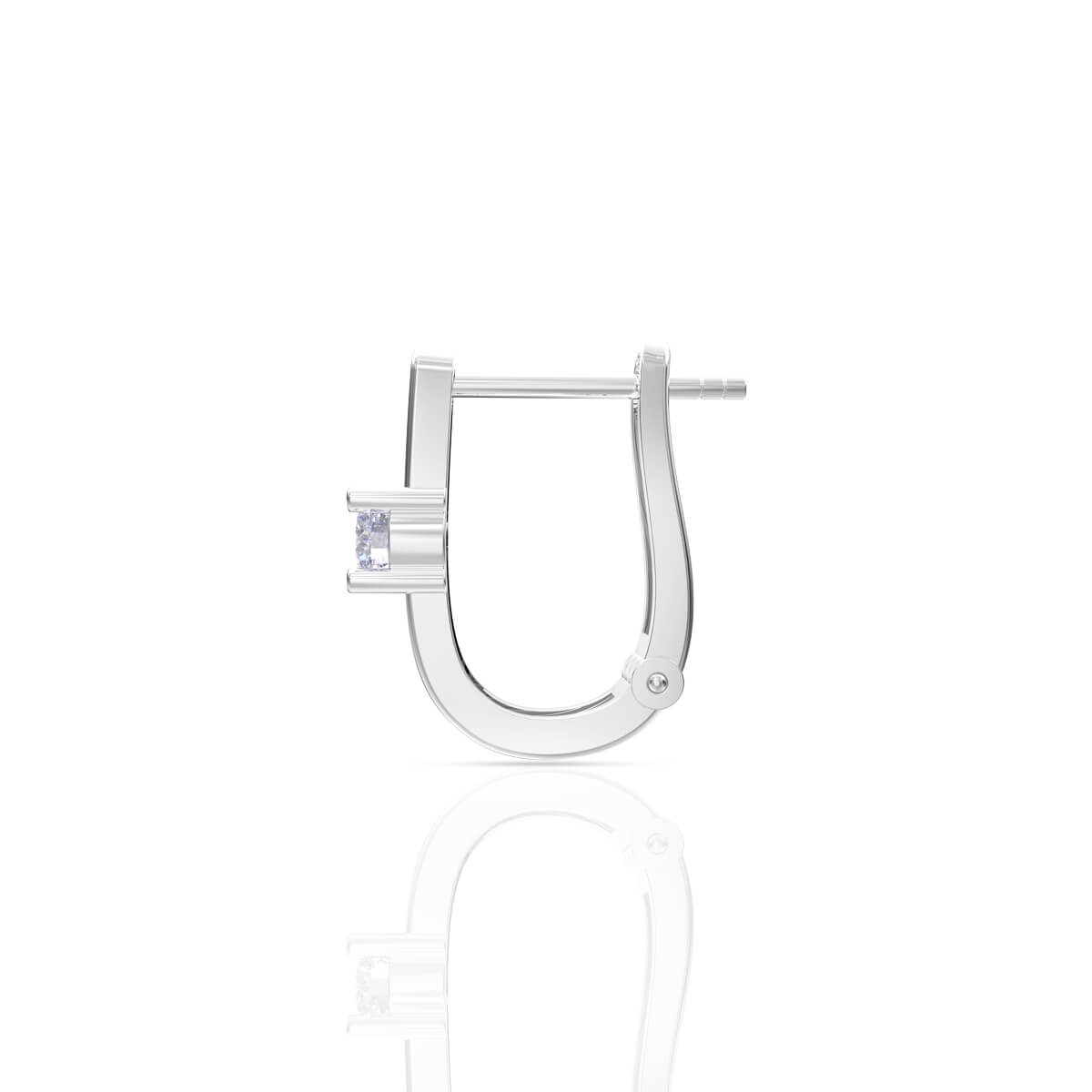 Sterling Radiant Hoops 18K