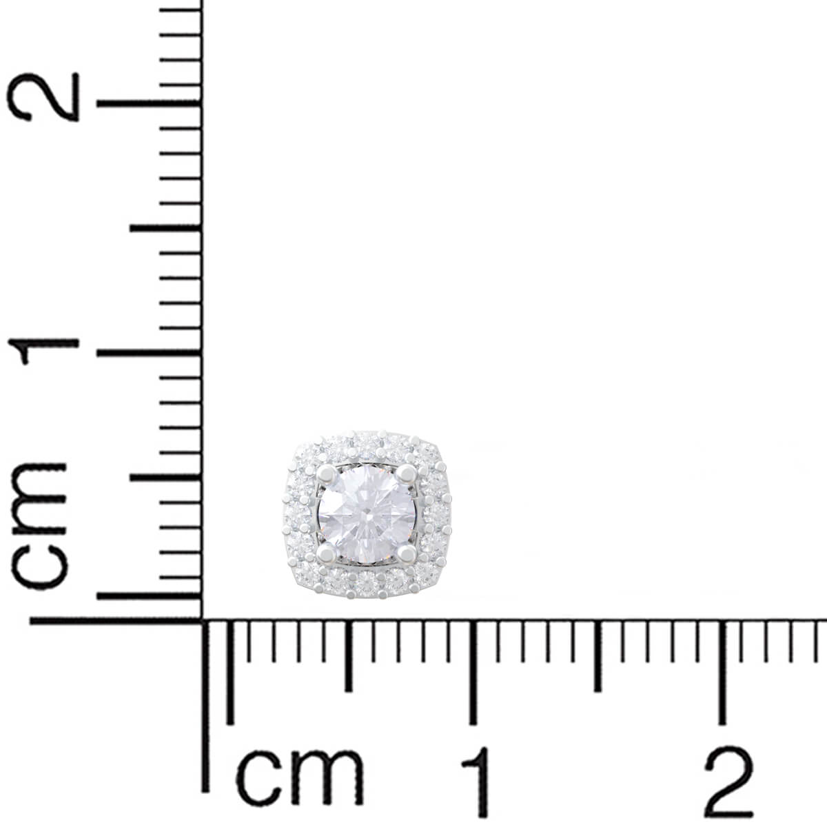 Delicately Crafted 18K Diamond Studs for Radiating Elegance