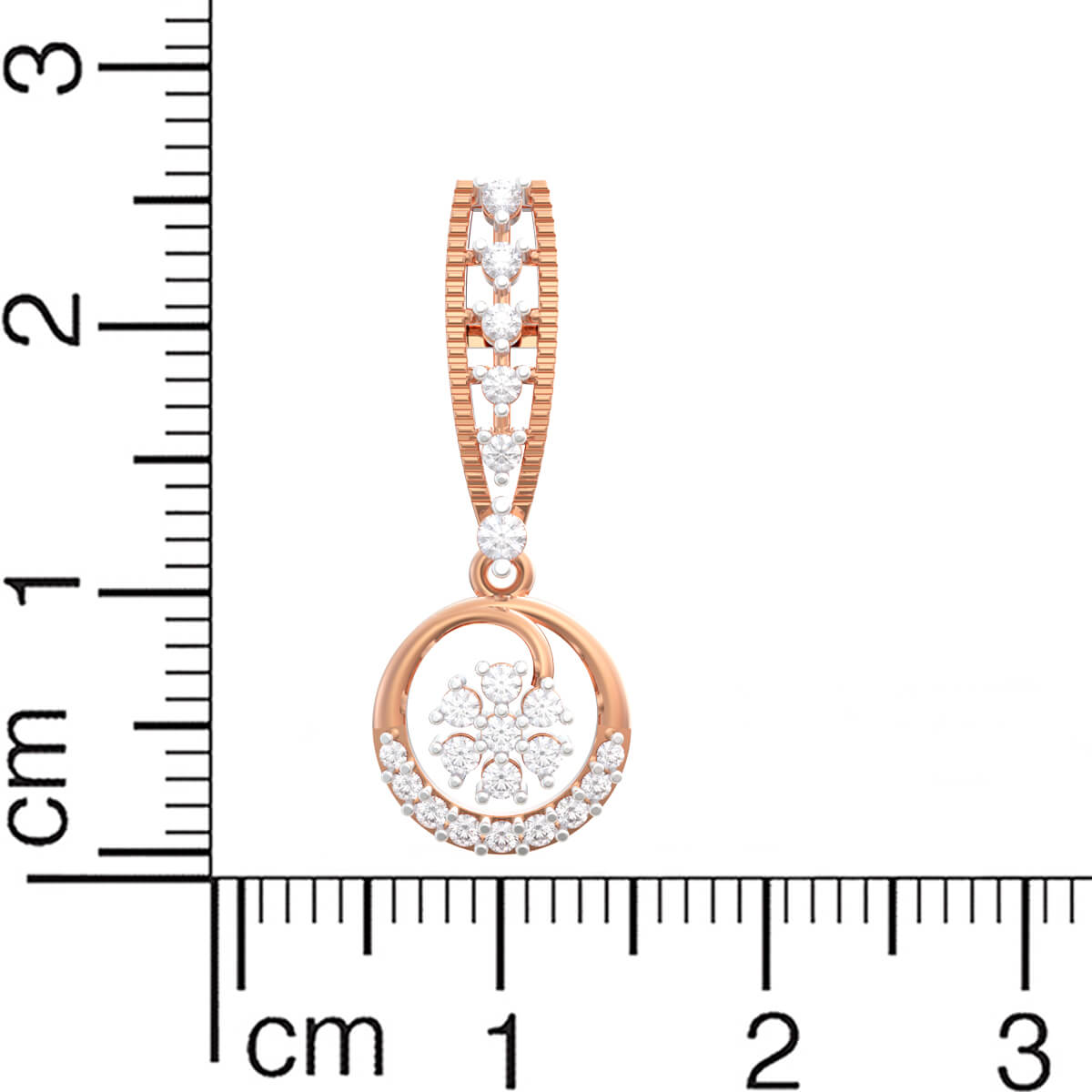 Shimmering Glow Diamond Danglers 18K