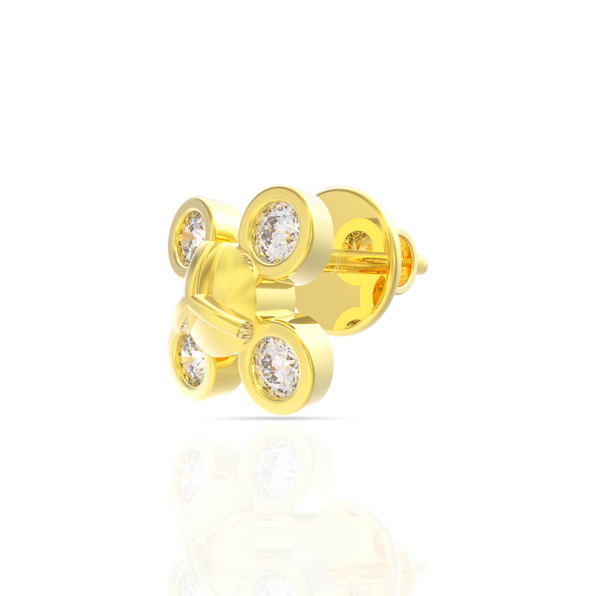 Clover Stud Earrings for Daily Radiance