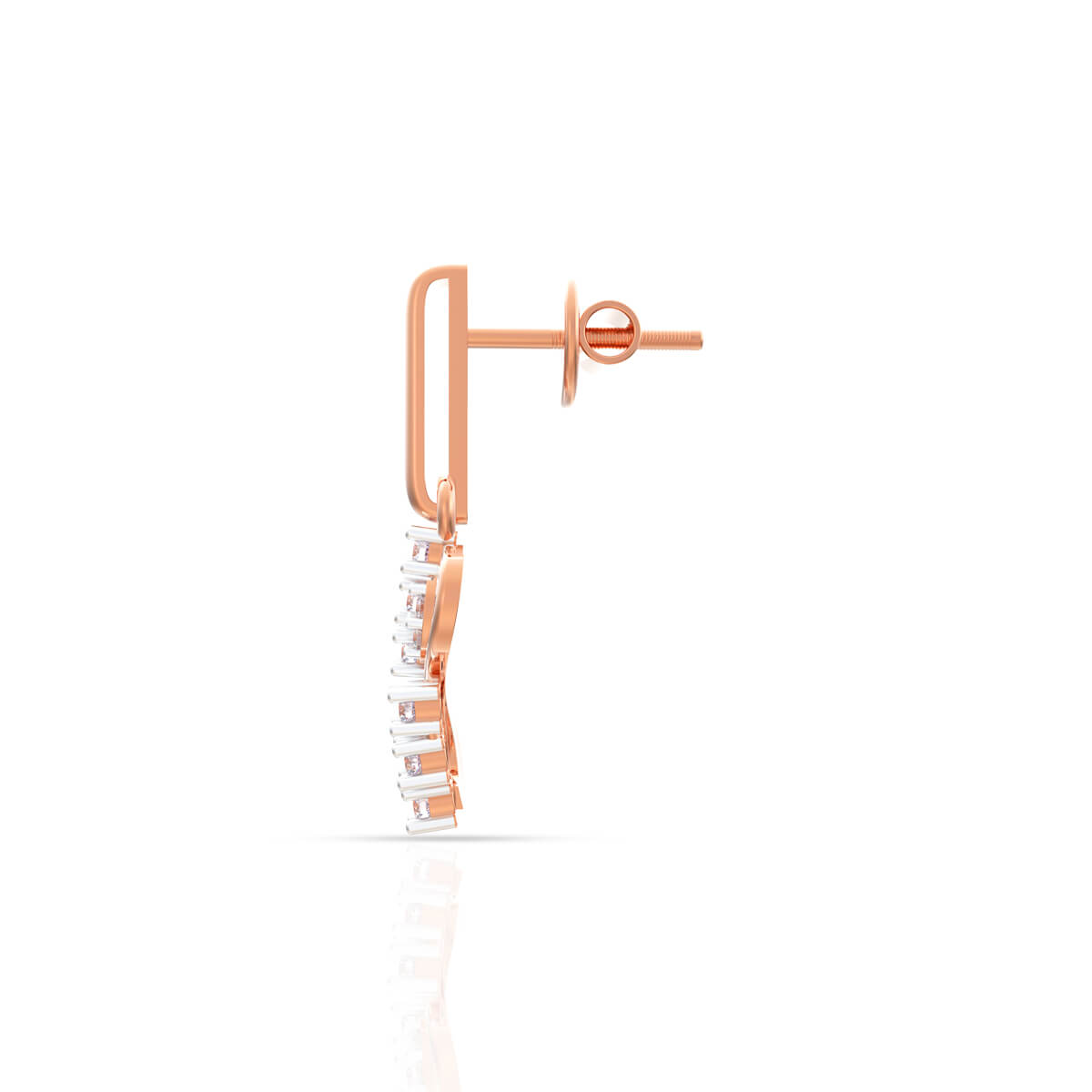 Slender 18K Rose Gold Studs for Daily Shine