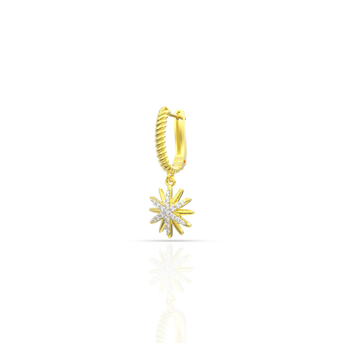 Forever Charming Floral Hoops