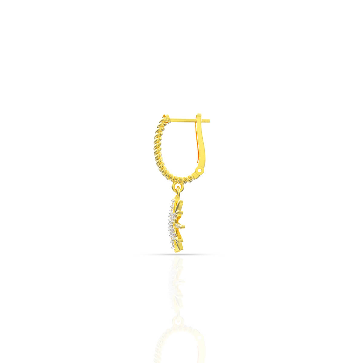 Forever Charming Floral Hoops