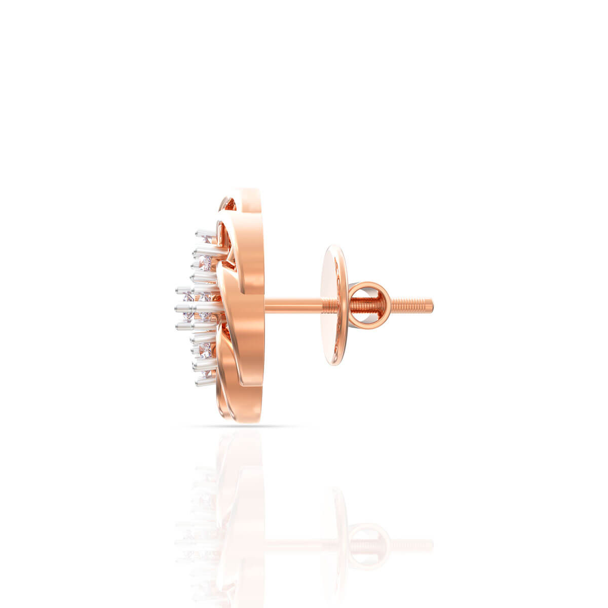 Rosette Elegance Diamond Studs