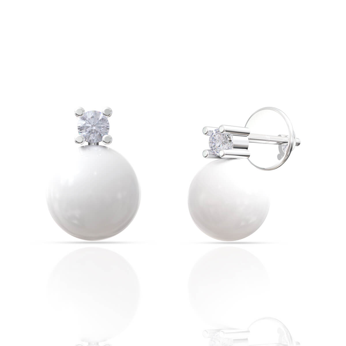 Charming Petite Diamond Studs
