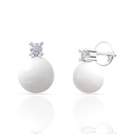 Charming Petite Diamond Studs
