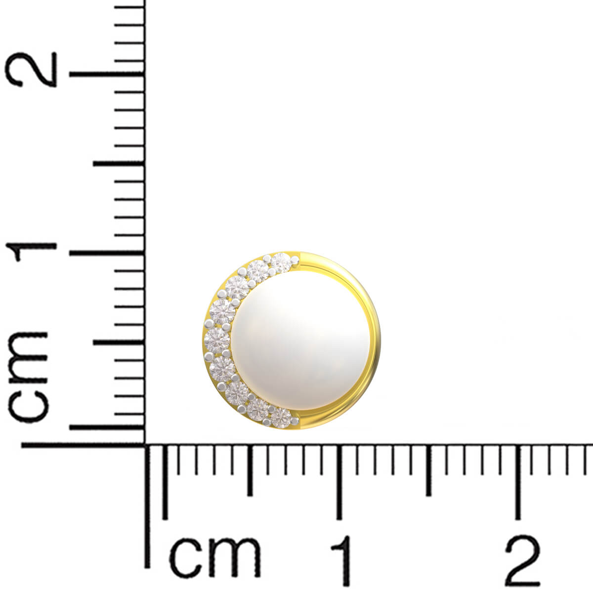 18K Classically Minimal 18K Gold Studs