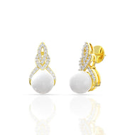 Modern Charm Studs 18K