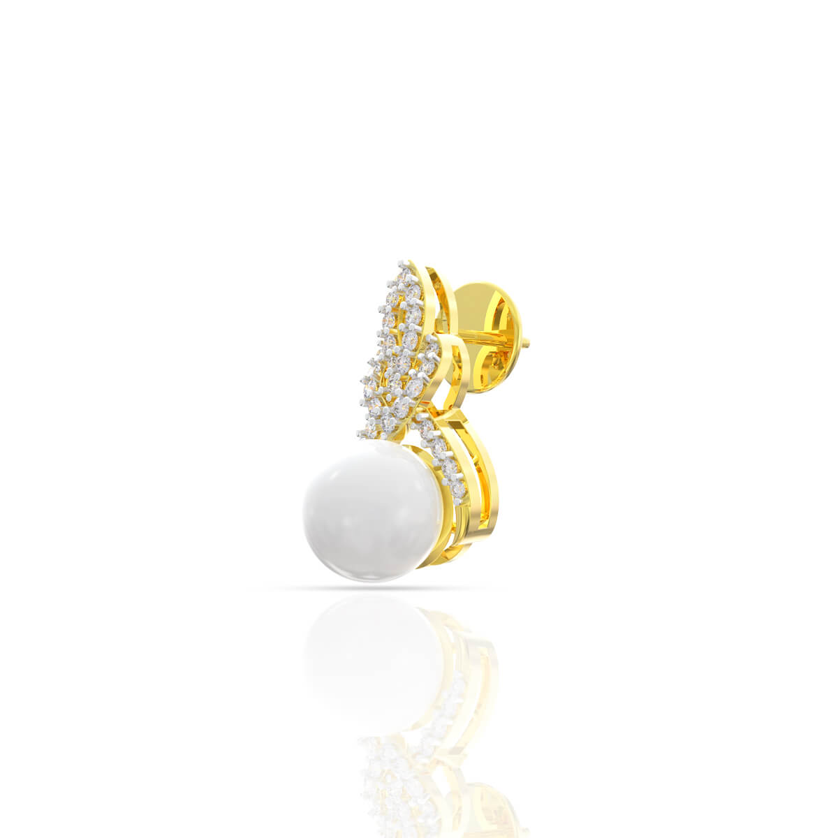 Modern Charm Studs 18K