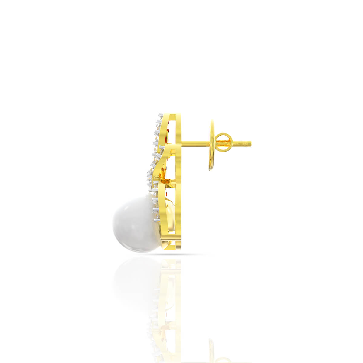 Modern Charm Studs 18K