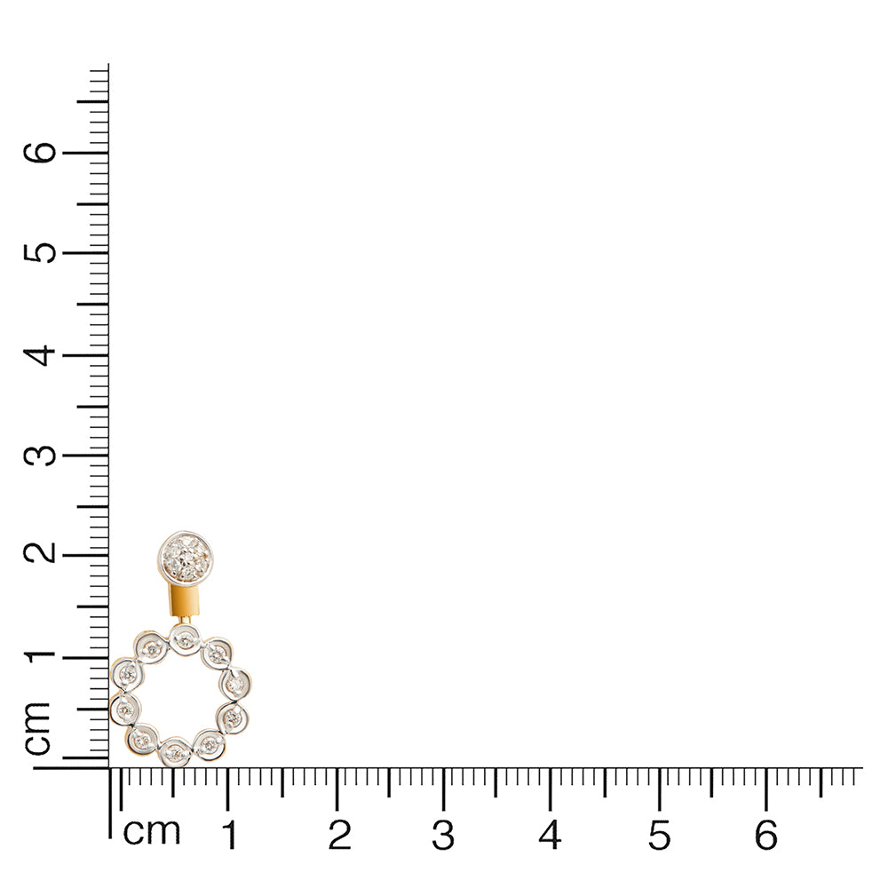 Dazzling Floweret Charm Danglers