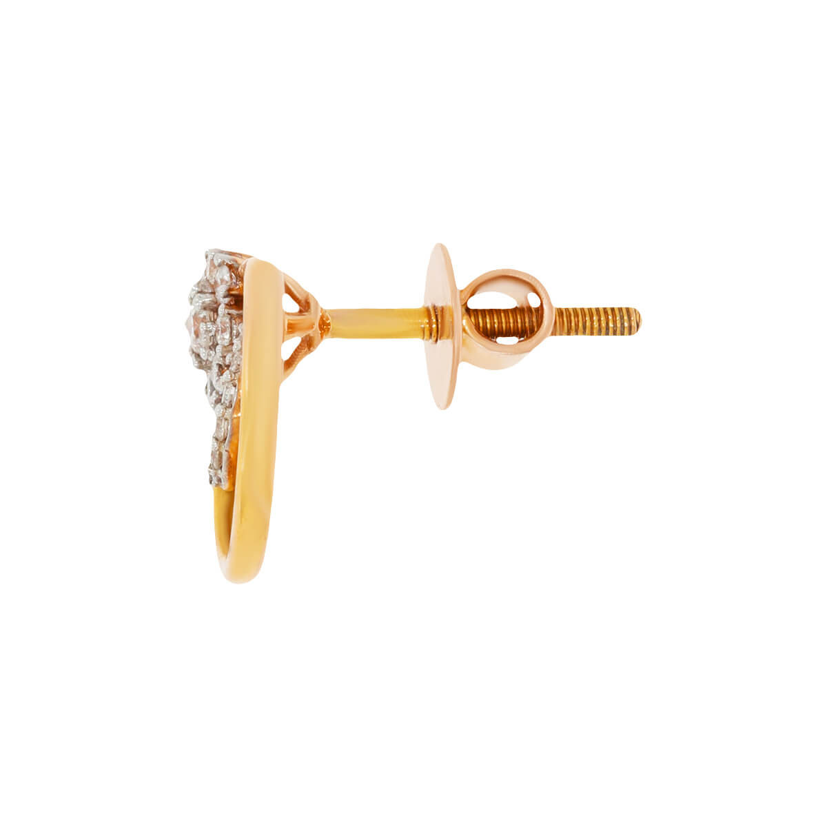 Floweret Sunshine 18K Diamond Studs