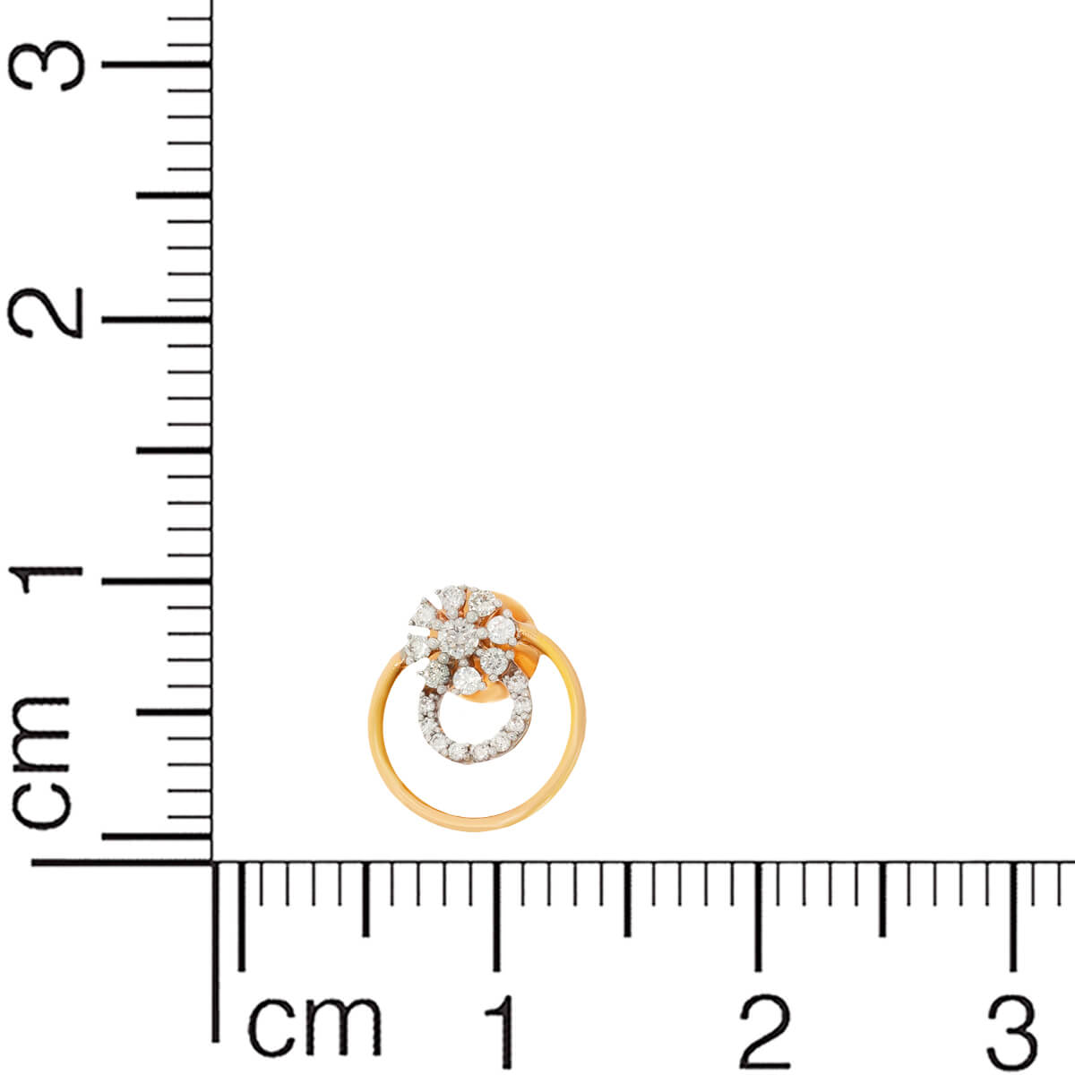Floweret Sunshine 18K Diamond Studs