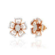 18K Blossom Beauty Gold Floral Studs