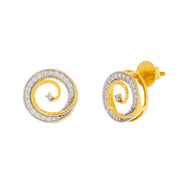 Petite Golden Gleam 18K Studs