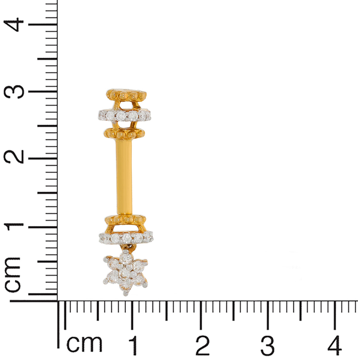 Gorgeous Star-Style Diamond Earrings