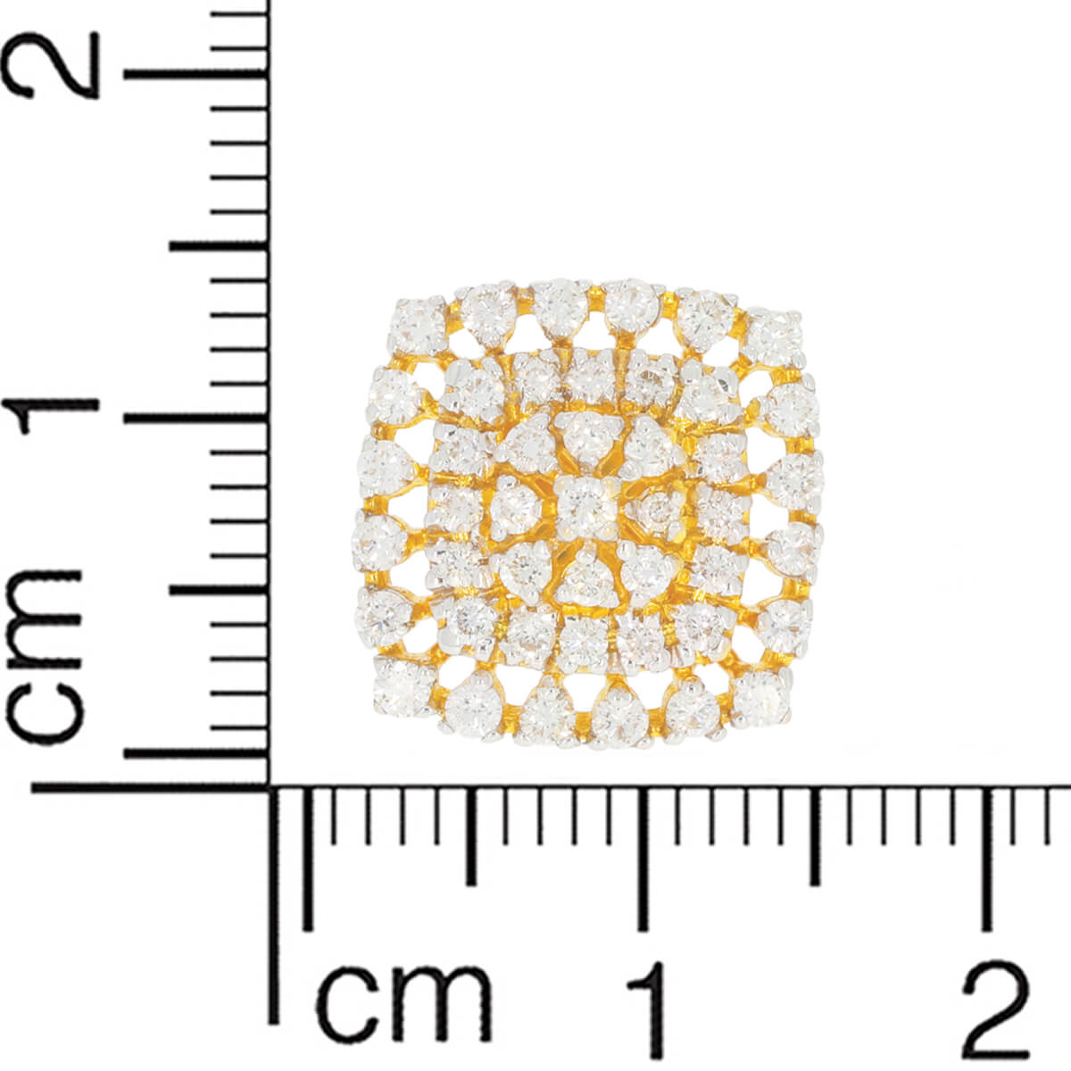 18K Radiant Studs for Dazzling Style