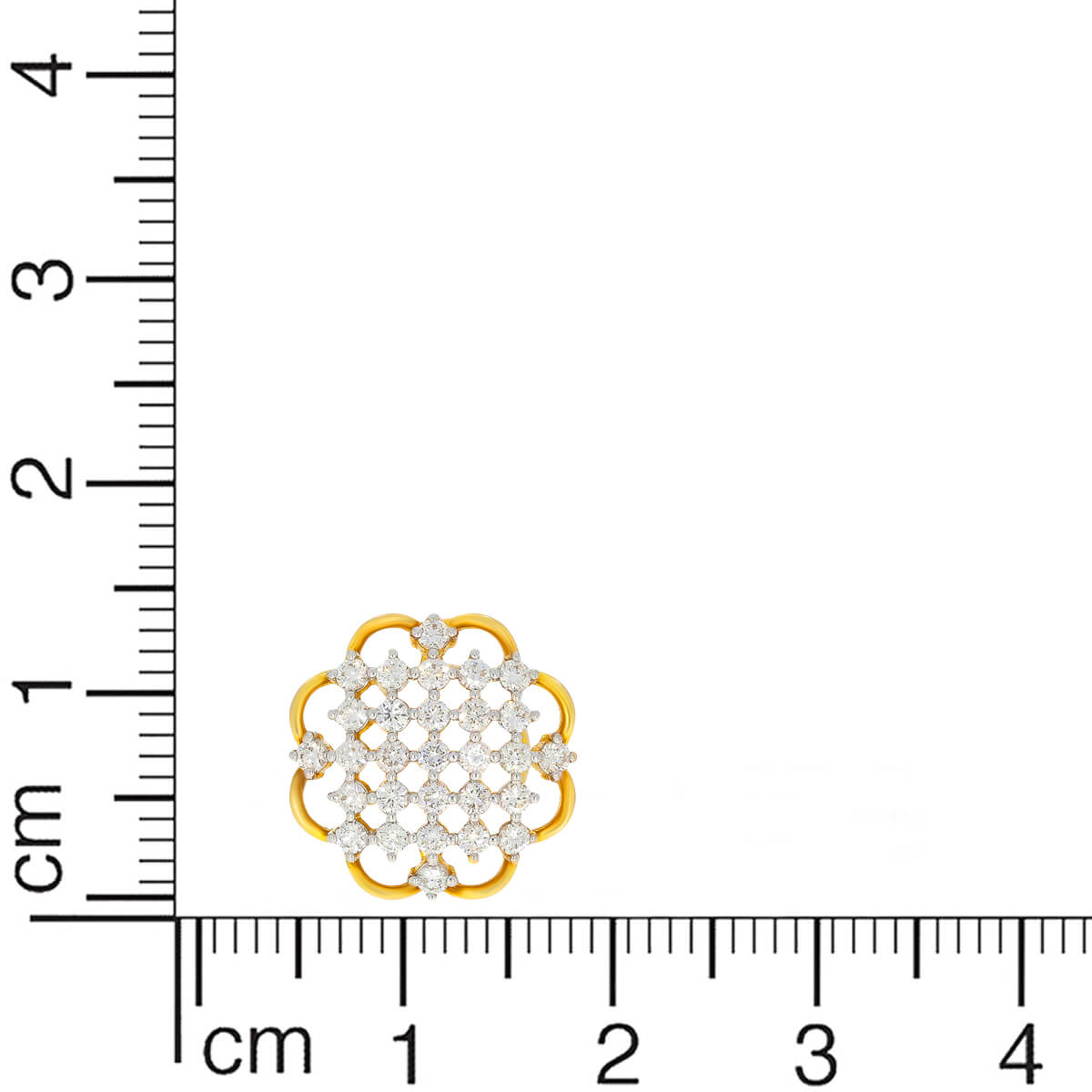 Enchanting Flower Motif 18K Studs