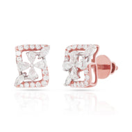 Classic Vibrant Gold Studs 18K