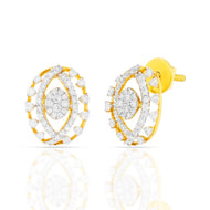 Exquisitely Stunning 18K Diamond Stud Earrings