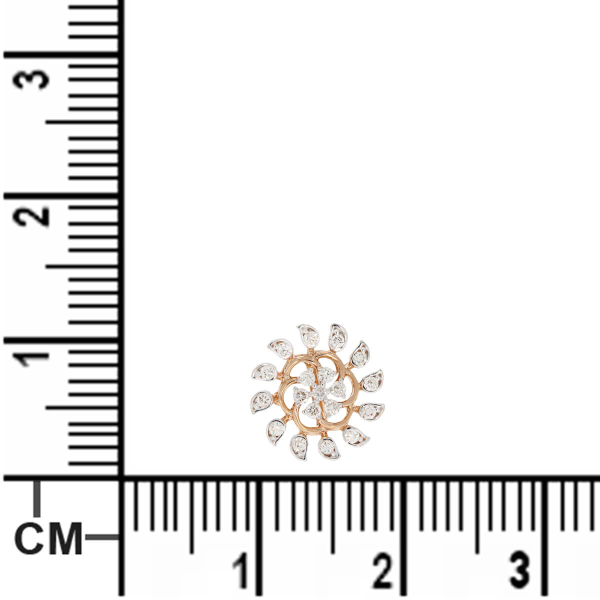 Lustrous Blossom 18K Studs