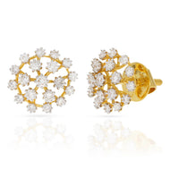 Wheel Splendour 18K Studs