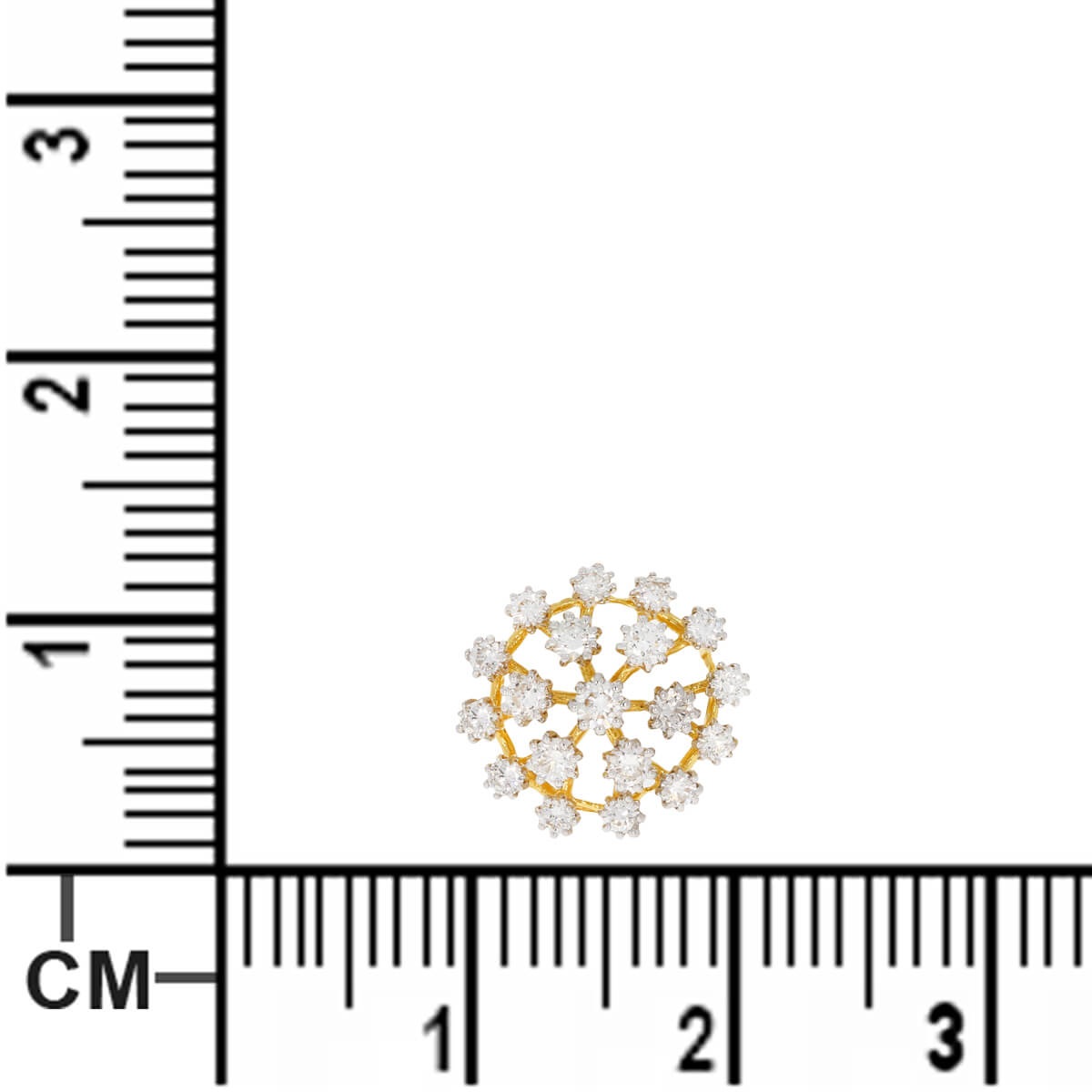 Wheel Splendour 18K Studs