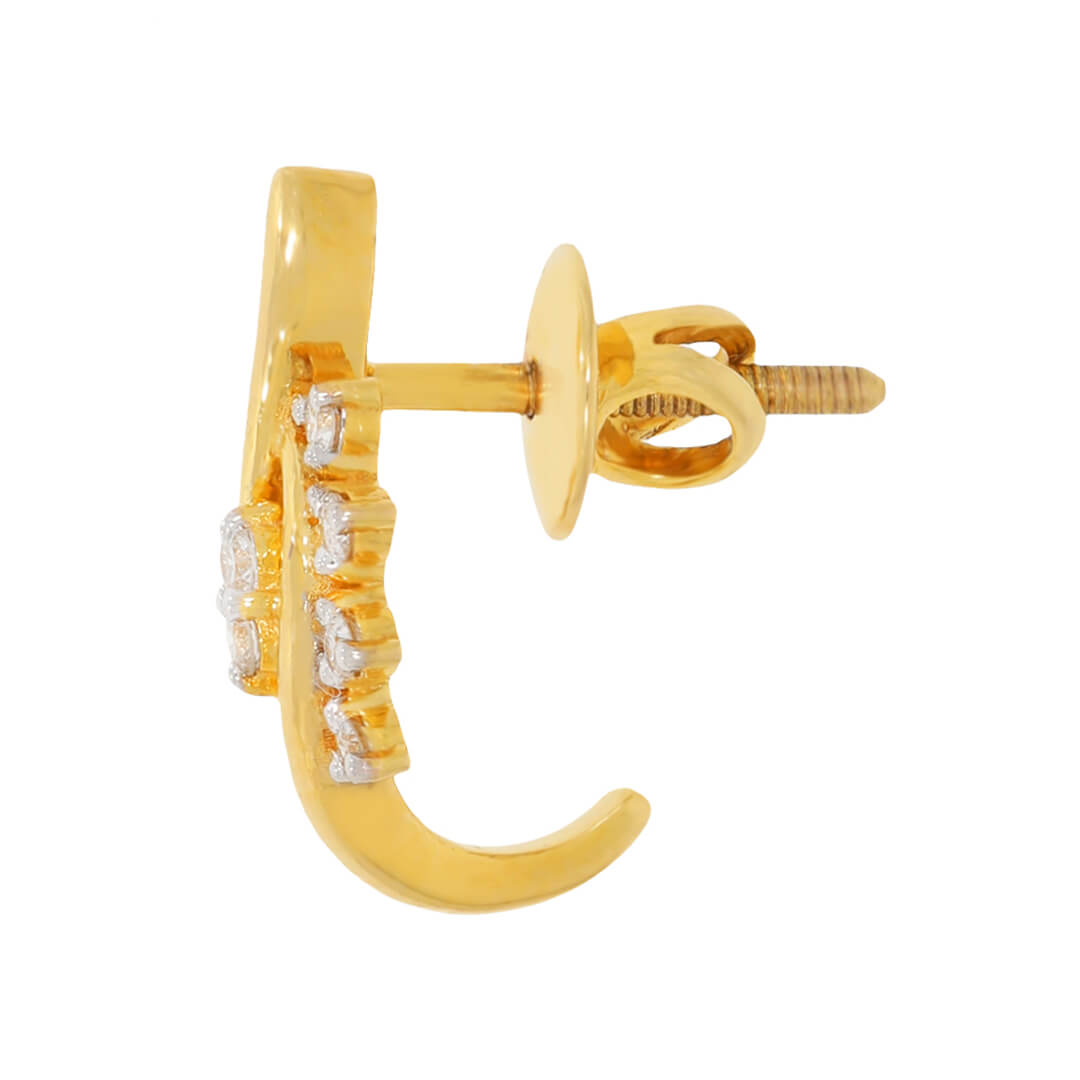 Sunbean Radiance Gold Hoops