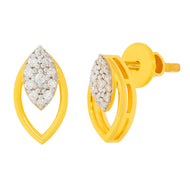 Refined Elegance 18K Gold Studs