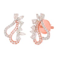 18K Dazzling Twist Minimalist Studs