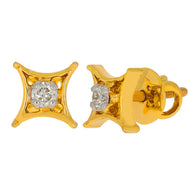 Simply Elegant Soliatire Stud Earrings
