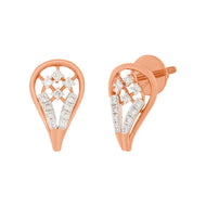Effortless Minimalism 14K Rose Gold Studs