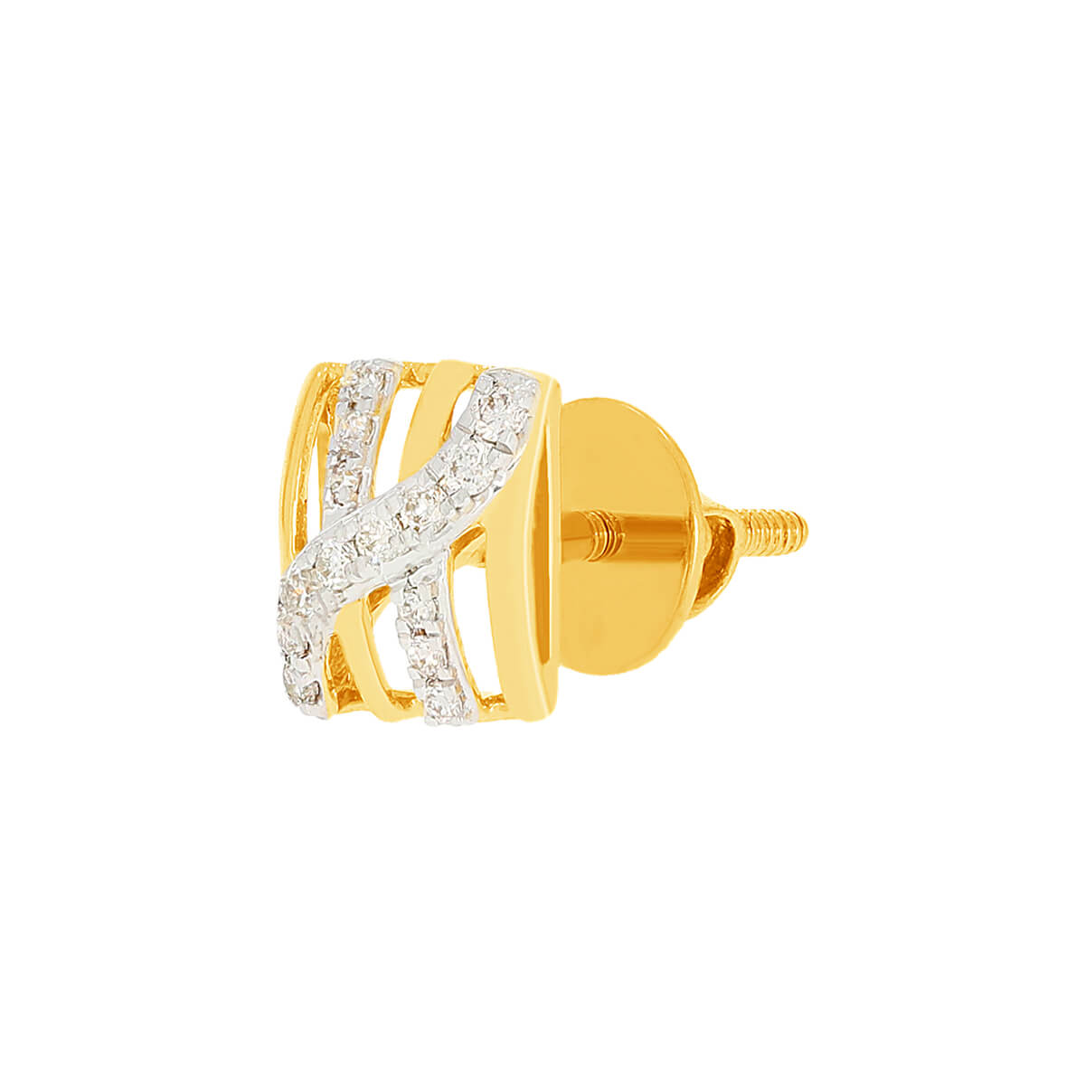 Luxurious 14K Diamond Square Studs for Daily Glow