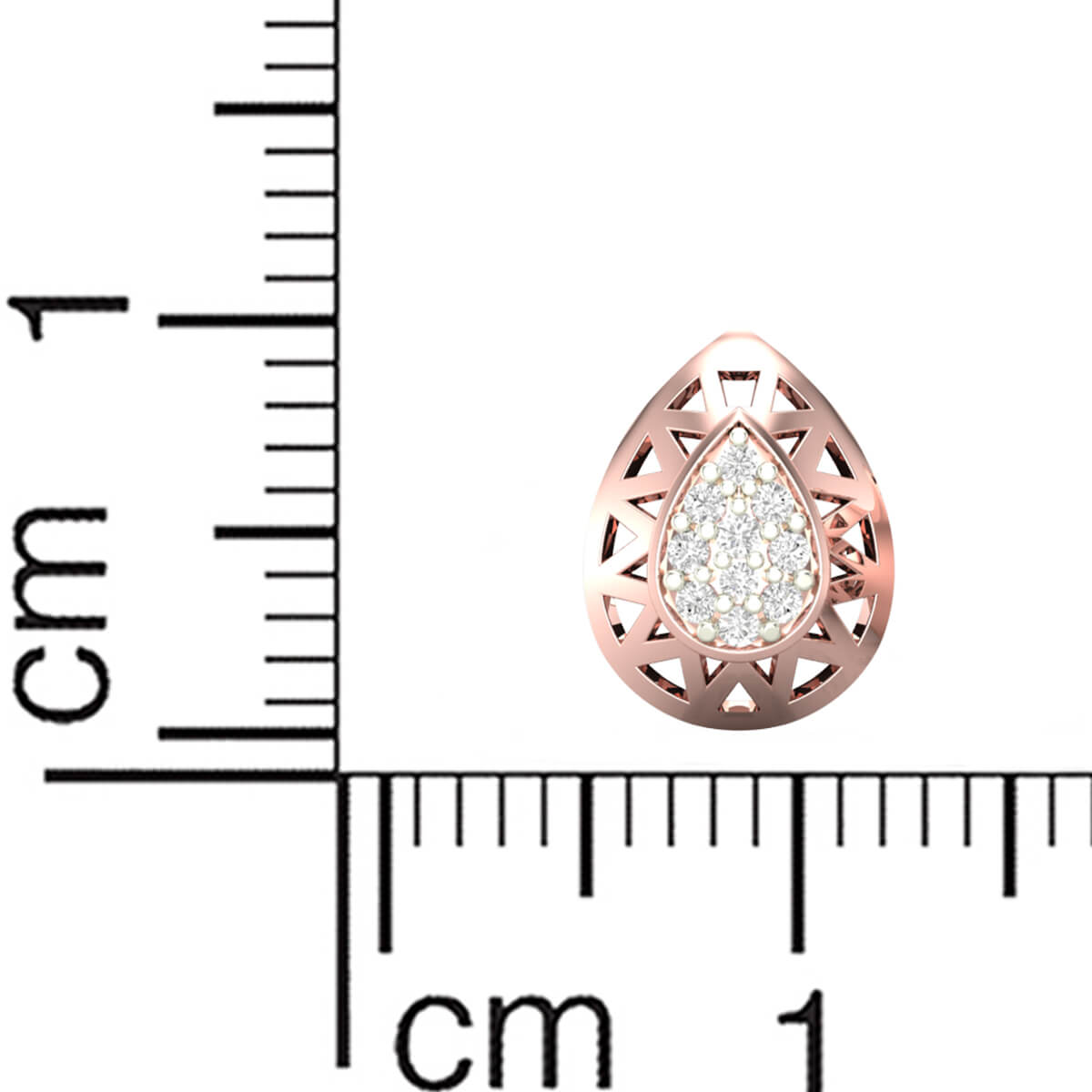 Rosy Splendour 14K Studs