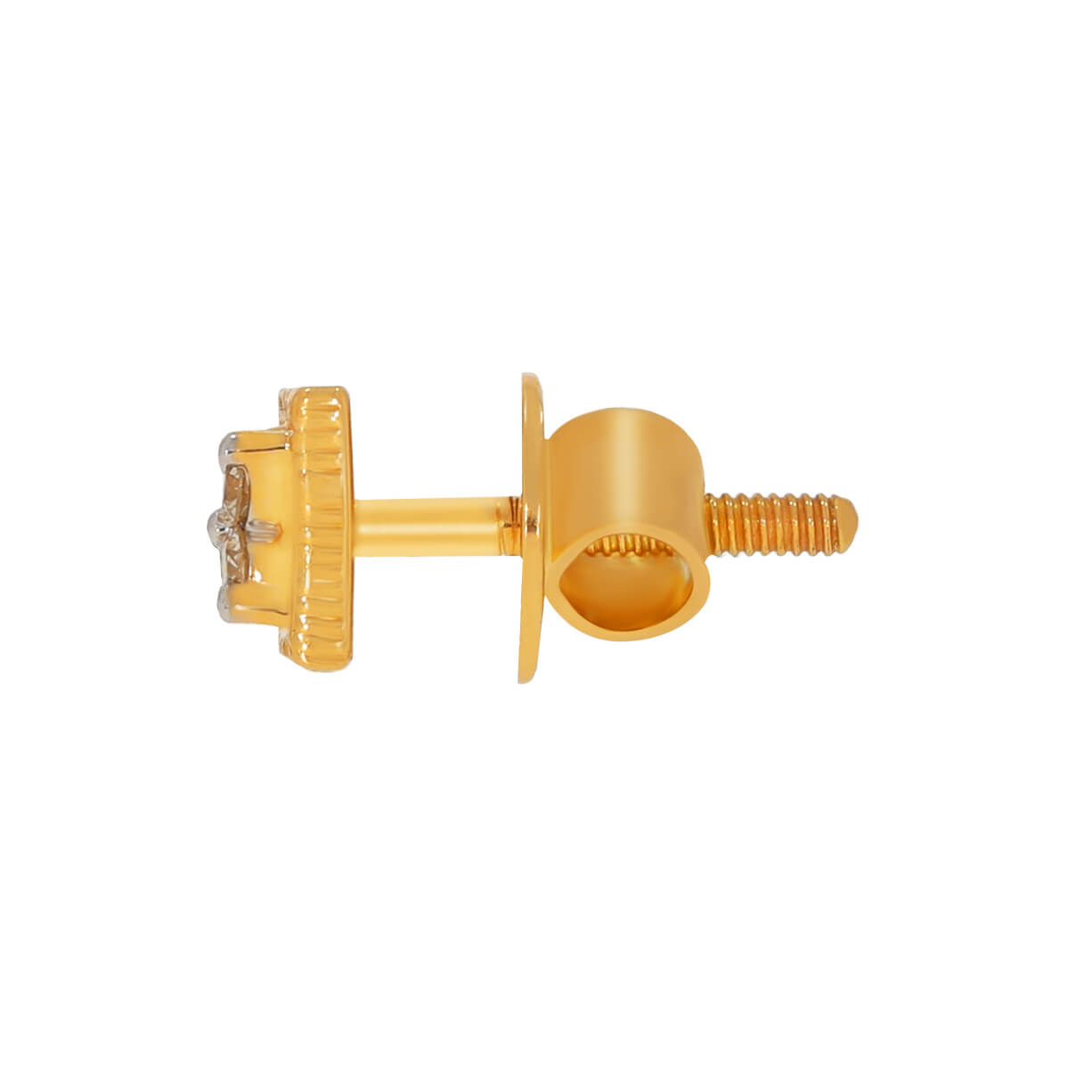 14K Simply Elegant Square Stud Earrings