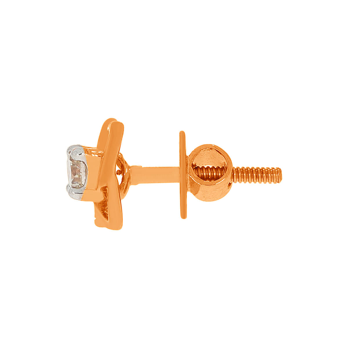 14K Clover Stud Earrings for Trendy Look