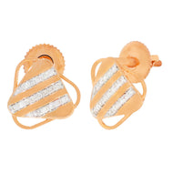 Luxurious Modern 14K Diamond Studs