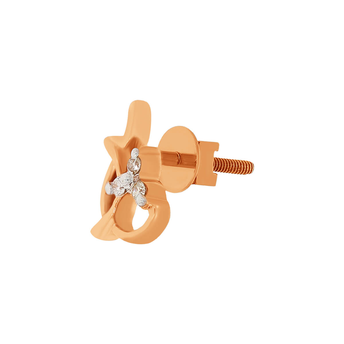 14K Petite Rose Gold Studs For Delicate Charm