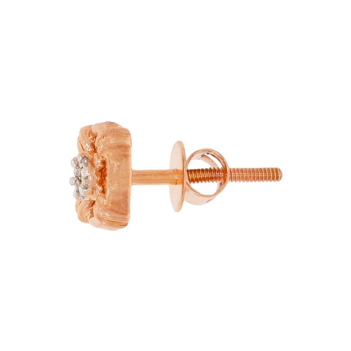 Rosy Elegance 14K Sphere Studs