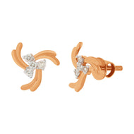 14K Clover Stud Earrings For Daily Grace