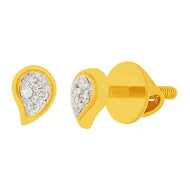 Cute 14K Gold Studs For Effortless Style