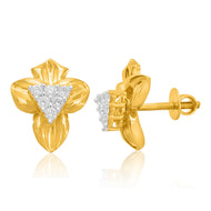18K Gold Studs with Refined Simplicity