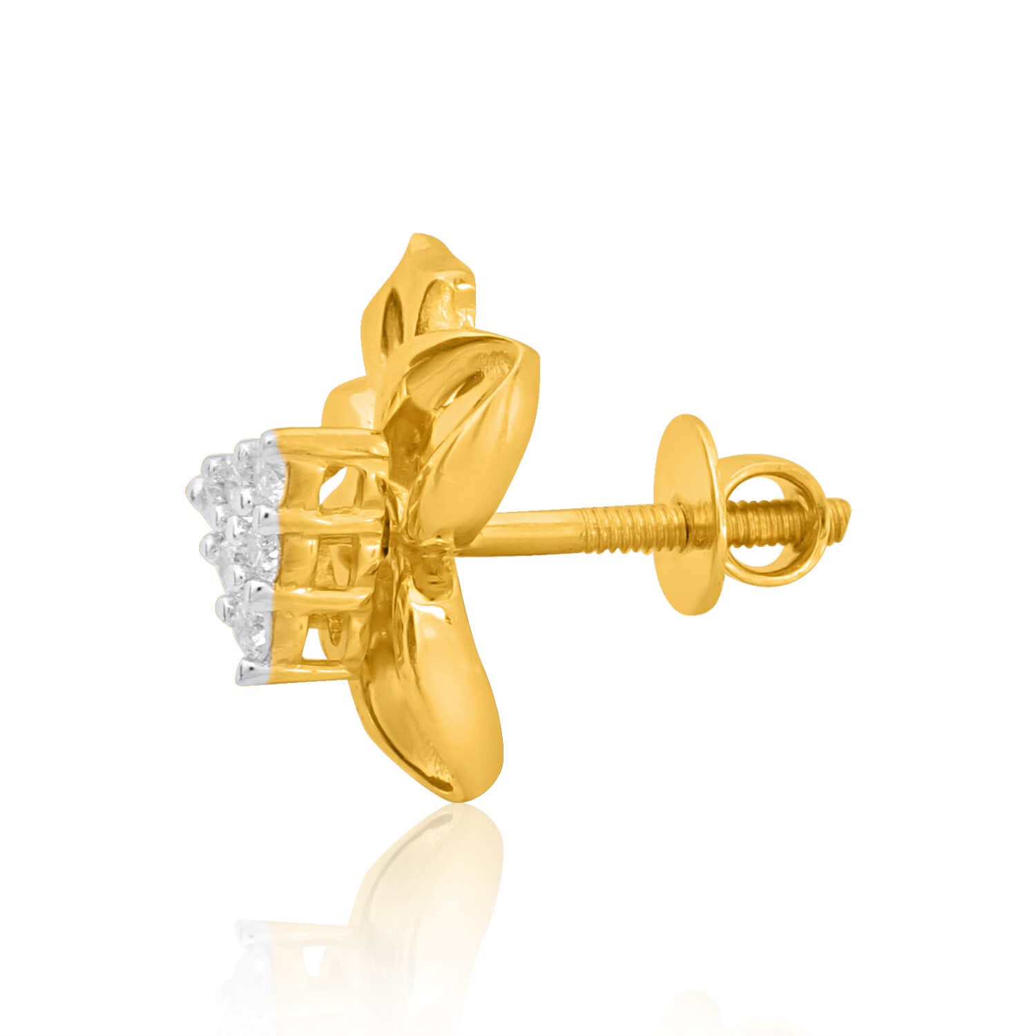 18K Gold Studs with Refined Simplicity