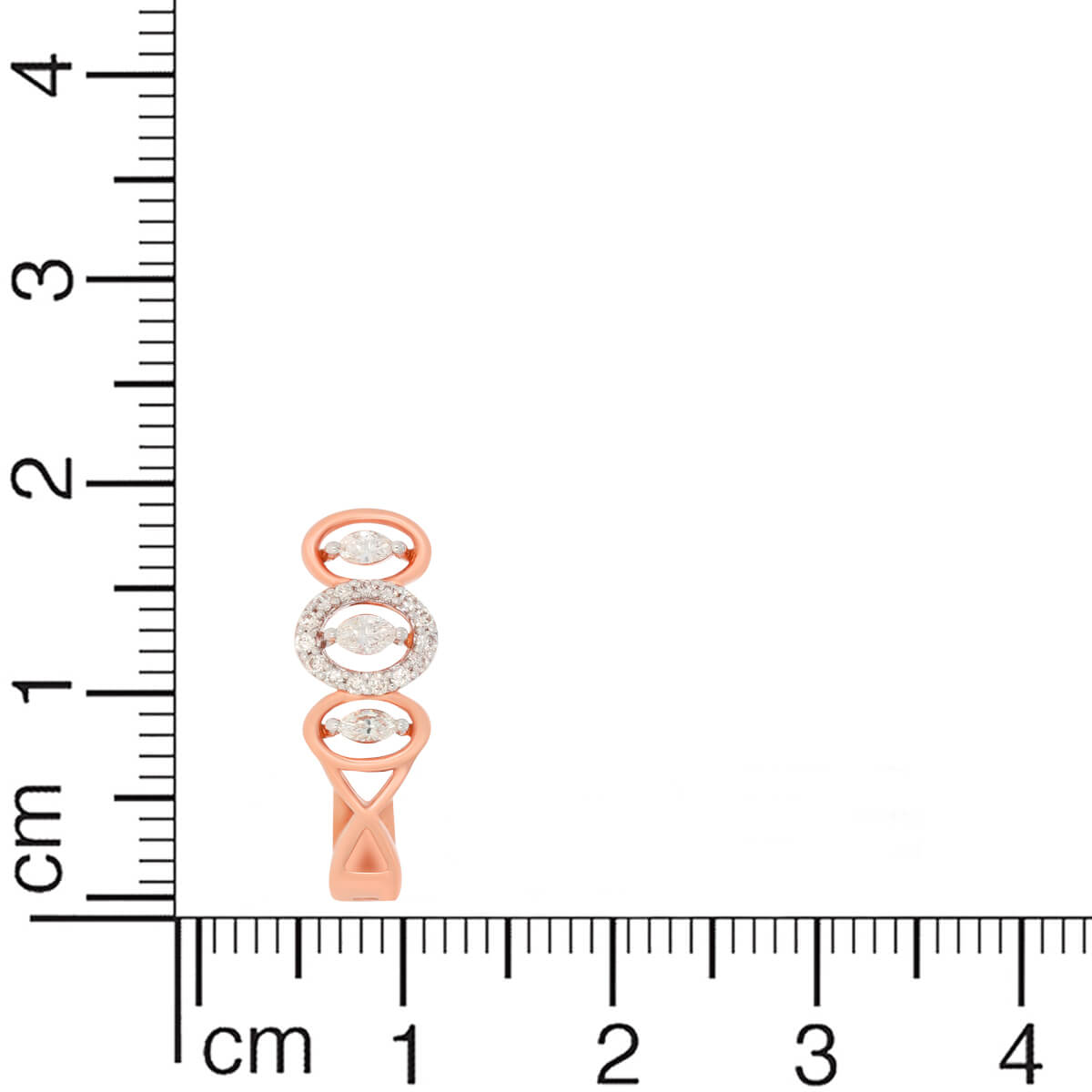 18K Slender Diamond Hoops for Shimmering Glow