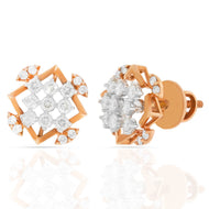 Charming Stud Earrings for Everyday Elegance 18K