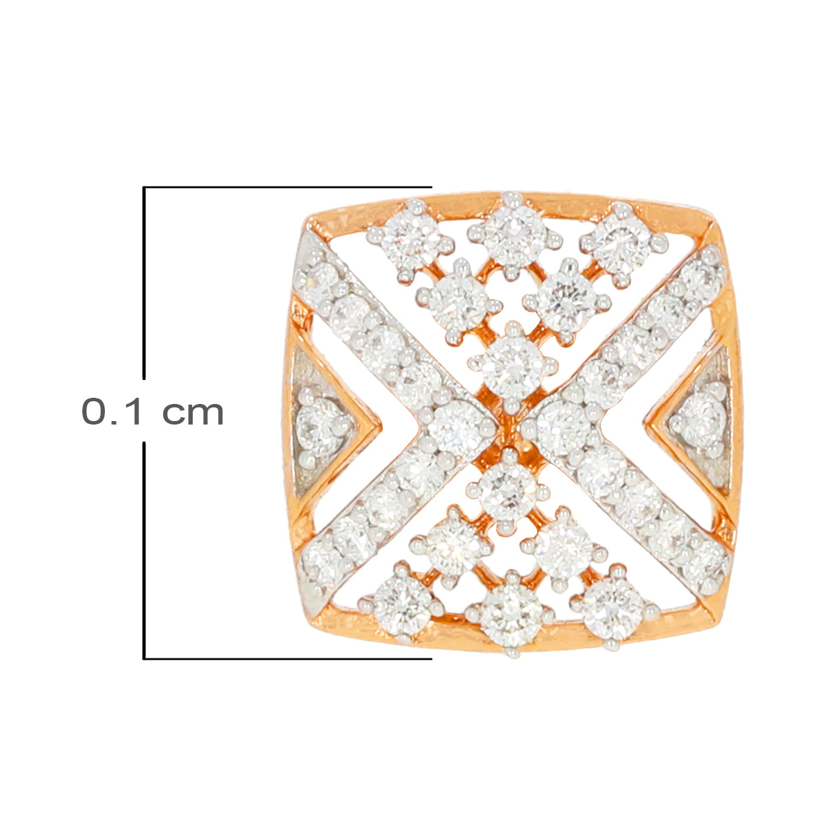Bold Dazzle 18K Diamond Studs
