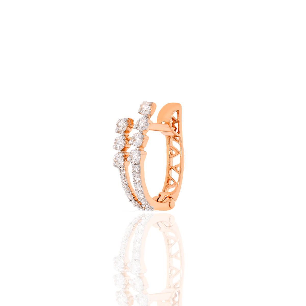 Dazzling Chic 18K Gold Hoop Earrings