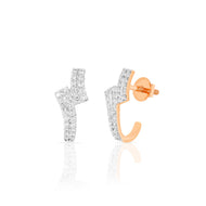Dainty Elegance 18K Gold Hoops