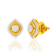 Delicate Shine 18K Diamond Studs