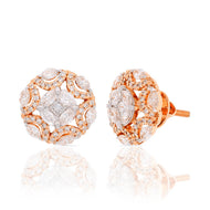 Delicate Starry Studs in 18K Gold